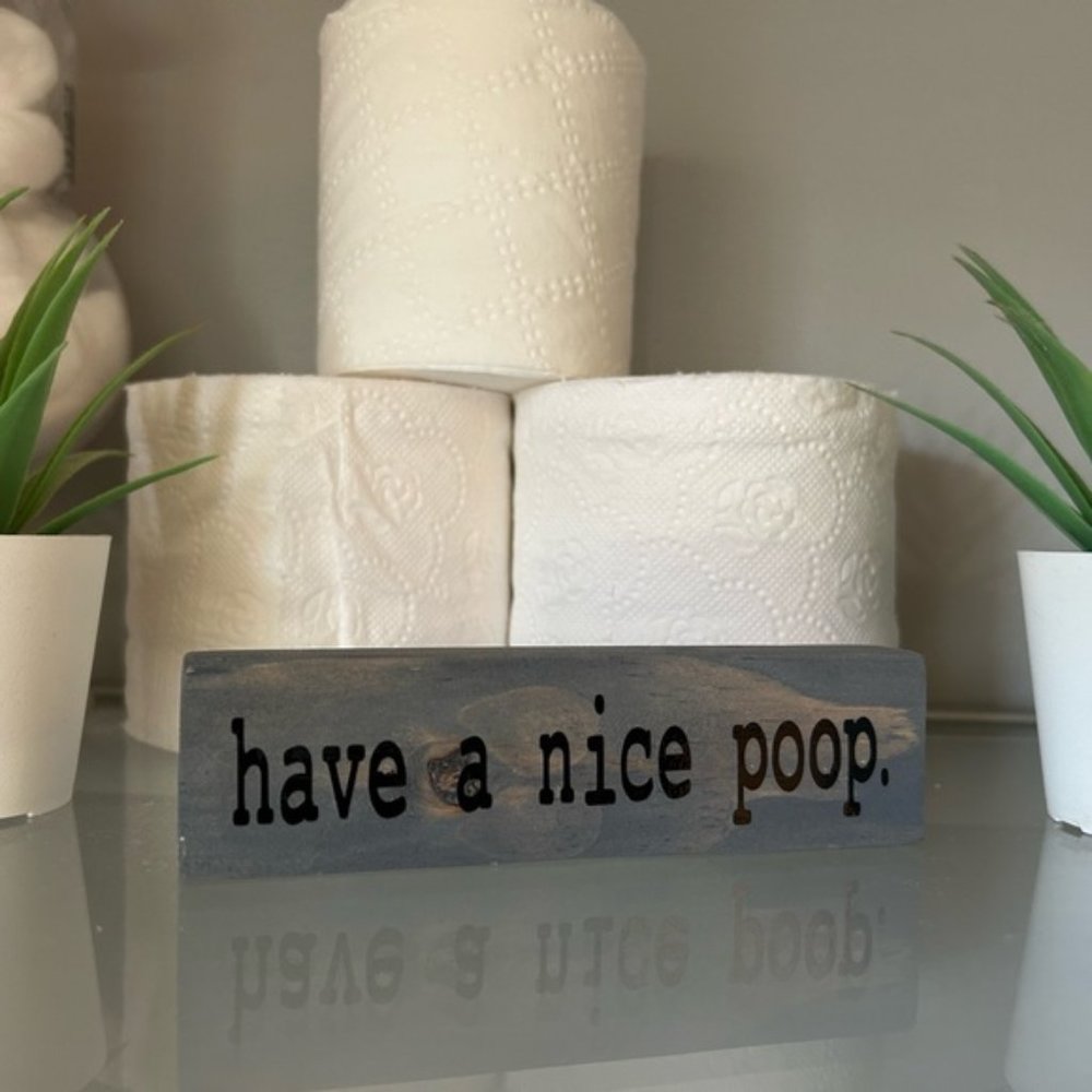 Bathroom Sign home decor
